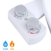 Hibbent Bidet Attachment for Toilet, Hot and Cold Water Spray
