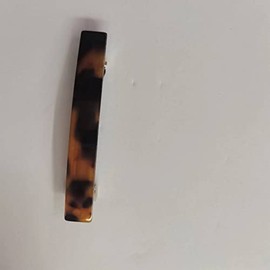 CARAVAN® Hand Made Barrette Tokyo Color 2.9" Of Celluloid Acetate Material