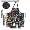 PXTIDY Painting Apron Paint Artist Apron with Pockets Waterproof Artist