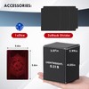 Bofoho 180+ Card Deck Box with Magnetic Closure, PU Leather