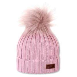 Sterntaler Baby Girls' Knitted Hat, pink