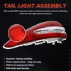 LED Tail Light Compatible With 2017-2020 Ford Fusion Rear Light