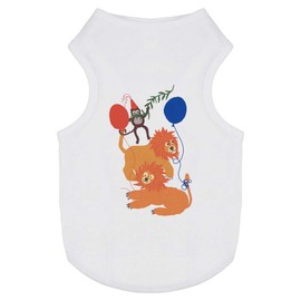 'Animals Having A Party' Pet Dog/Cat T-Shirt (PT00146402)