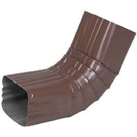 AMERIMAX HOME PRODUCTS 4526419 3x4 Aluminum A Elbow, Brown