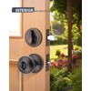 Brotima 3 Pack Keyed Alike Front Door Knob and Deadbolt