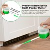 Qualirey 1 Pack Diatomaceous Earth Powder Duster with 6 Inch