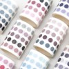 YUBBAEX Morandi 5/16" Dot Washi Tape Round Stickers 1250 Dots