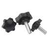SYDARSYN Wing Screw Plastic Hexagonal Star Head Knurled Screw Grip