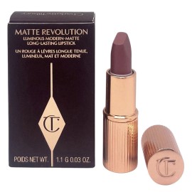 Charlotte Tilbury Matte Revolution Lipstick Pillow Talk Regular .03 oz Travel Sz