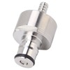 2PCS Stainless Steel Carbonation Cap Forced Carbonation PET Bottle Filling
