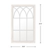 FirsTime & Co. Grandview Arched Window Wall Mount Mirror, 37.5"H