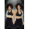 WINSHAPE Women's Fitness Leisure Bustier Functional Sports Bra Sb101 Black