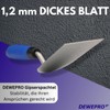 DEWEPRO® Plaster Trowel 60 mm Stainless Steel Blade Plaster Trowel
