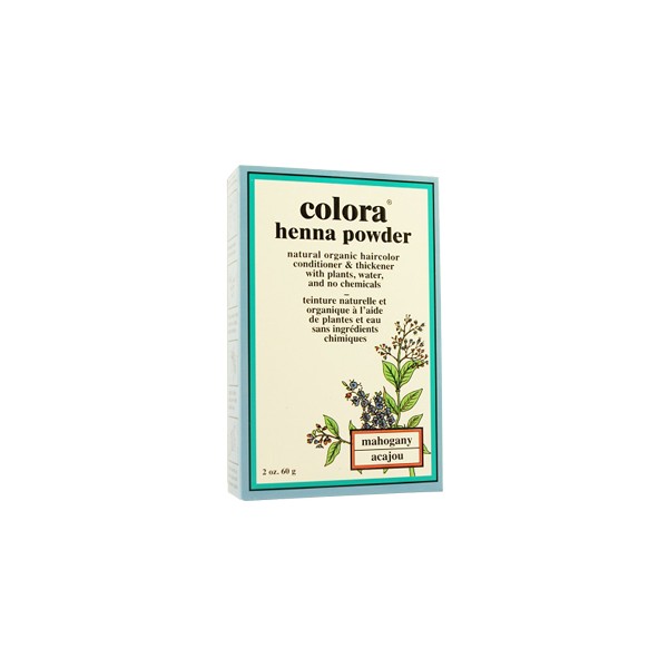 Colora Henna Powder Hair Colour (Mahogany) - 60g