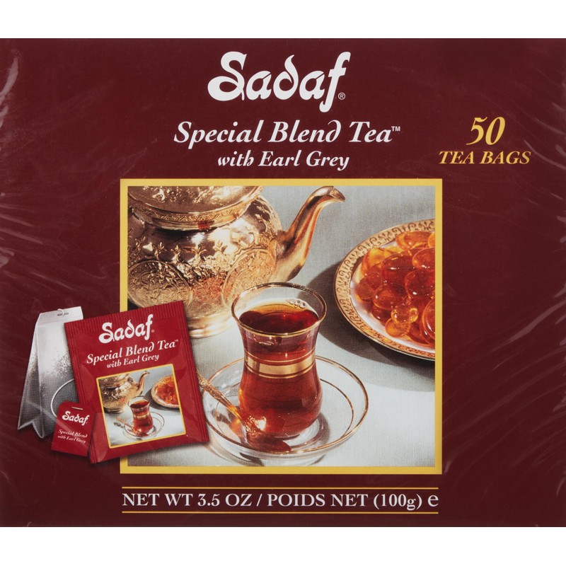 Sadaf Earl Grey Tea Bags | Special Blend Earl Grey