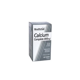 Health Aid Calcium 800mg Complete-Balanced 120 Tablets