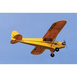 Ok Pilot Model Airplane Plans (RC): Piper Cub J-3 56" Span for .19-.25 Engine