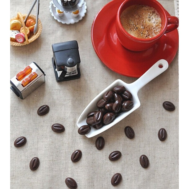 yueton 55 Cavity Coffee Beans Silicone Mold for Baking Chocolate