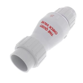 Campbell B-0823-15 1-1/2 In. PVC Spring-Loaded Quiet Check Valve