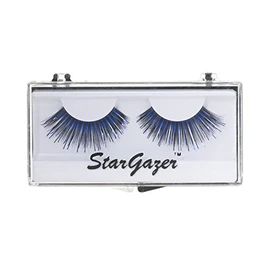 Stargazer False Eye Lashes style 8, synthetic lash pair includes glue.