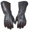 Men's Long Cuff Leather Gloves, Medieval Gloves, Made With Genuine