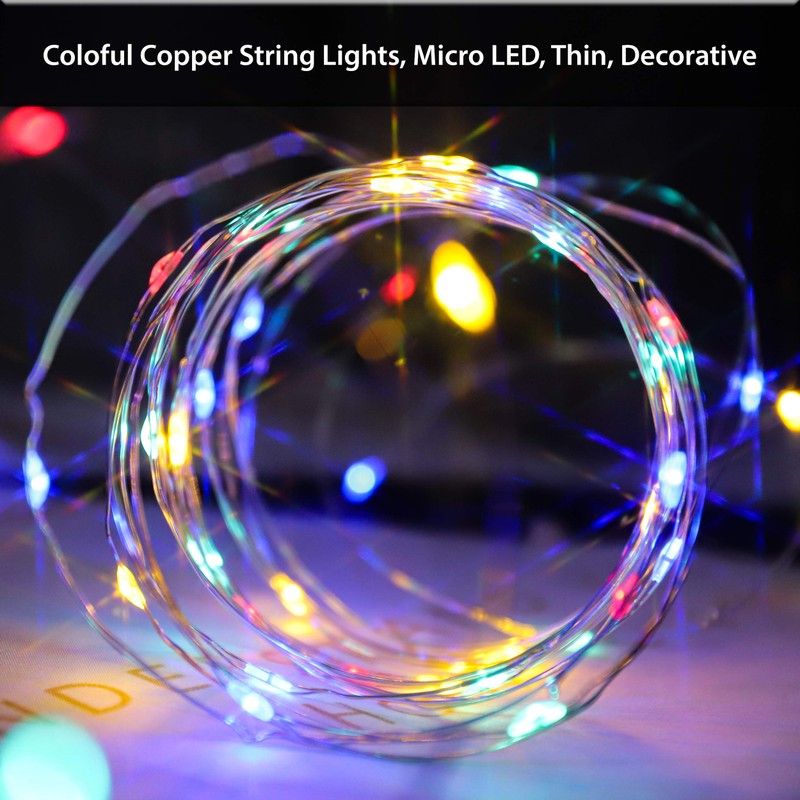 Copper Fairy Lights Full