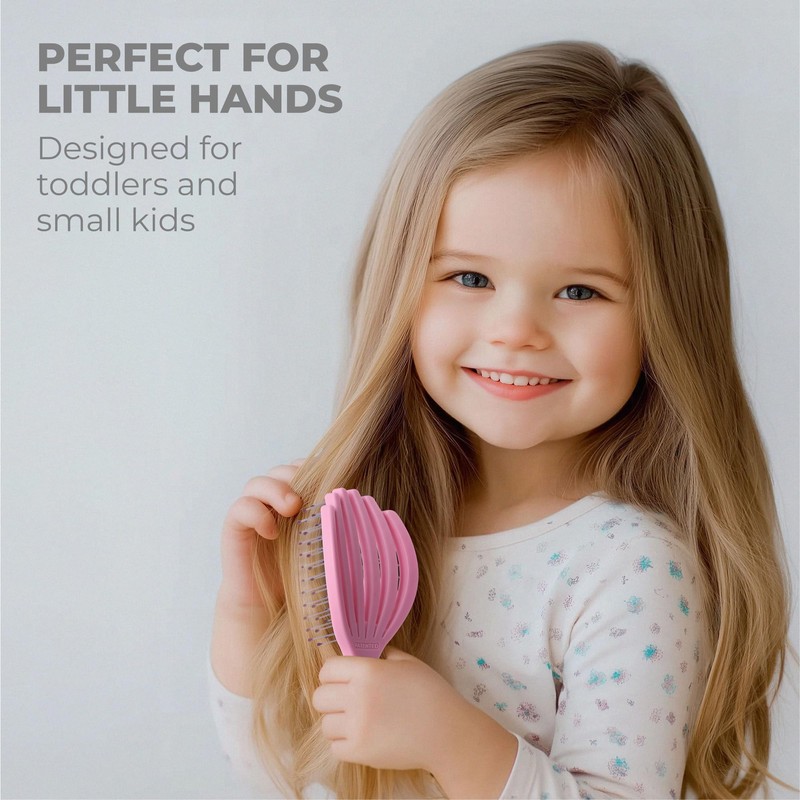 Ninabella Octopus Brush - Pink