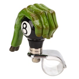 Steering Wheel Knob Steering Wheel Spinner Green Hand Shape Power Handle Wheel Knob for Cars Trucks Tractors Boats