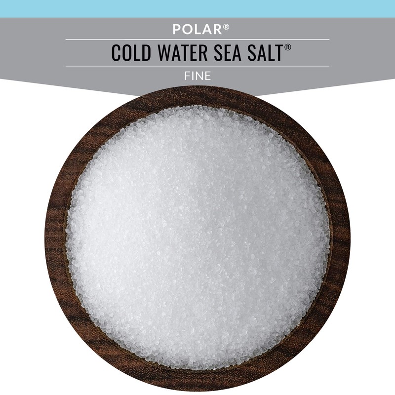 Artisan Salt Company Polar Cold Water Sea Salt, Zip-Top Pouch,