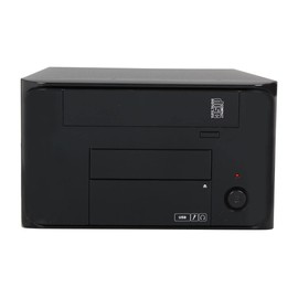 MI-008 Tower Black P4 Chassis with 250W Itx Psu+sata Power Supply