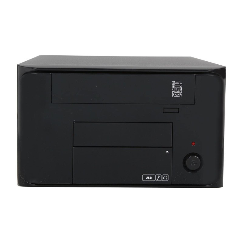 MI-008 Tower Black P4 Chassis with 250W Itx Psu+sata Power