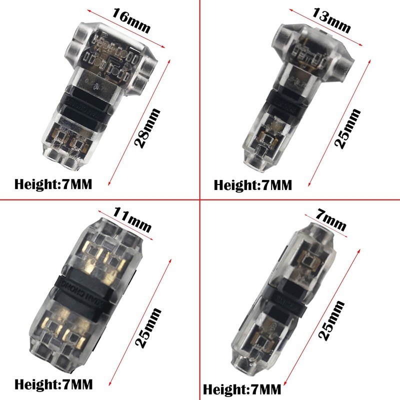 CTRICALVER Wire Connector Suit, Wire Branch Connector, Simple Quick Wire
