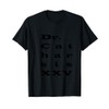 Dr.C Big Print XXV (schwarz) T-Shirt