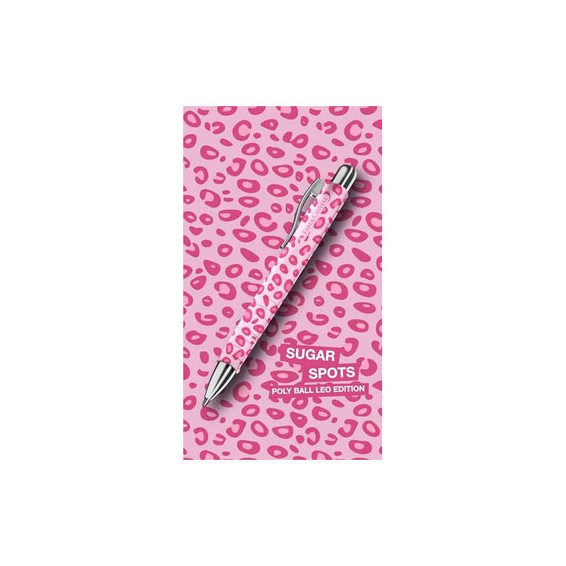 Faber-Castell 241147 Poly Ball Leo Sugarspots Ballpoint Pen with Interchangeable
