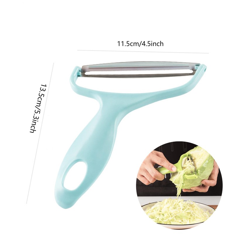2 Pcs Cabbage Grater, Wide Mouth Vegetable Peeler, Potato Peelers