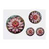 4 x 'Water Lily' Temporary Tattoos - Water Resistant, Skin-Safe,