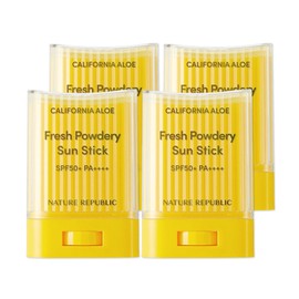 Nature Republic Sun Stick Organic Tea Waterproof Sun Cream 24g 4pcs / 네이처리퍼블릭 선스틱 유기자차 워터프루프 선크림 24g 4개