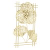 Ginkgo Leaf Wall Hanging Decor Metal Iron 3D Golden Ginkgo