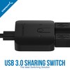 SABRENT USB 3.0 Sharing Switch for Multiple Computers and Peripherals