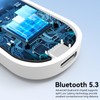 Giecy Bluetooth Transmitter and Receiver, 2-in-1 Bluetooth Adapter Supports to