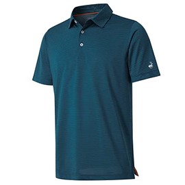 Golf Shirts for Men Dry Fit Short Sleeve Moisture Wicking Sport Casual Mens Polo Golf Shirts
