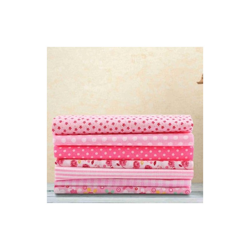 Algodón Craft Fabric Bundle Quilting Costura DIY Surtido De Tela