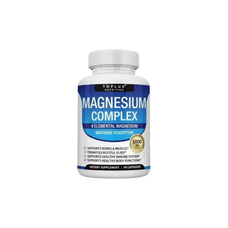 Suplemento Complejo Magnesio 1000mg Formas Cápsulas