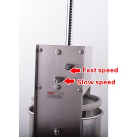 Hakka Sausage Stuffer accessory of Big Gear Shaft for Vertical and Horzontal 10-12-15 Liters Sausage Maker