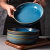 CSYY 4 Pcs Pasta Bowls 35 Ounces, 8.5 Inch Porcelain