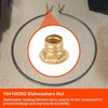 154106202 Dishwasher Heating Element nut Replacement Dishwasher Heating Element-4Pcs