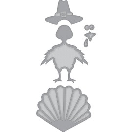 Spellbinders Die D-Lites Turkey Etched/Wafer Thin Dies