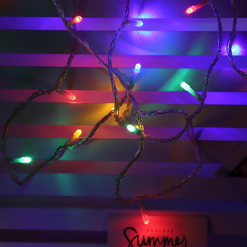 10m 100LED String Lights 24V Waterproof 8 Modes Ornamental Lamp