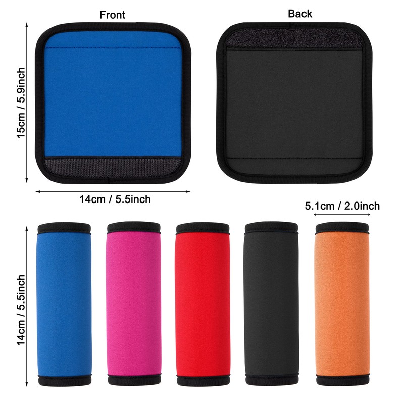 Luggage Handles Comfort Neoprene Handle Removable Handle Covers Handle Identifier