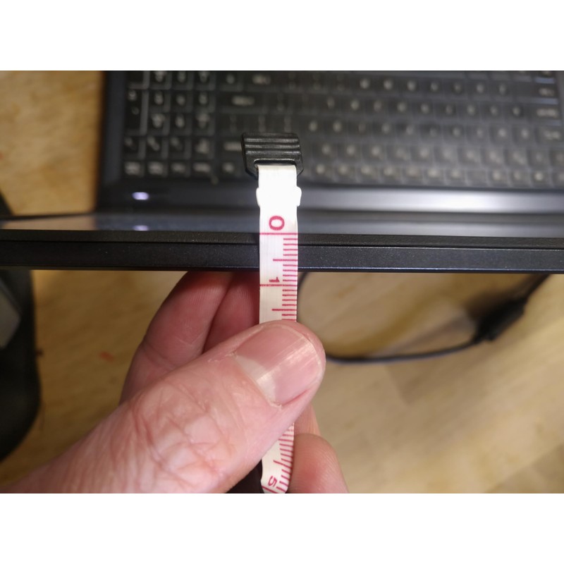 Generic Privacy Shield Camera Cover for Laptops (Black, 4mm)